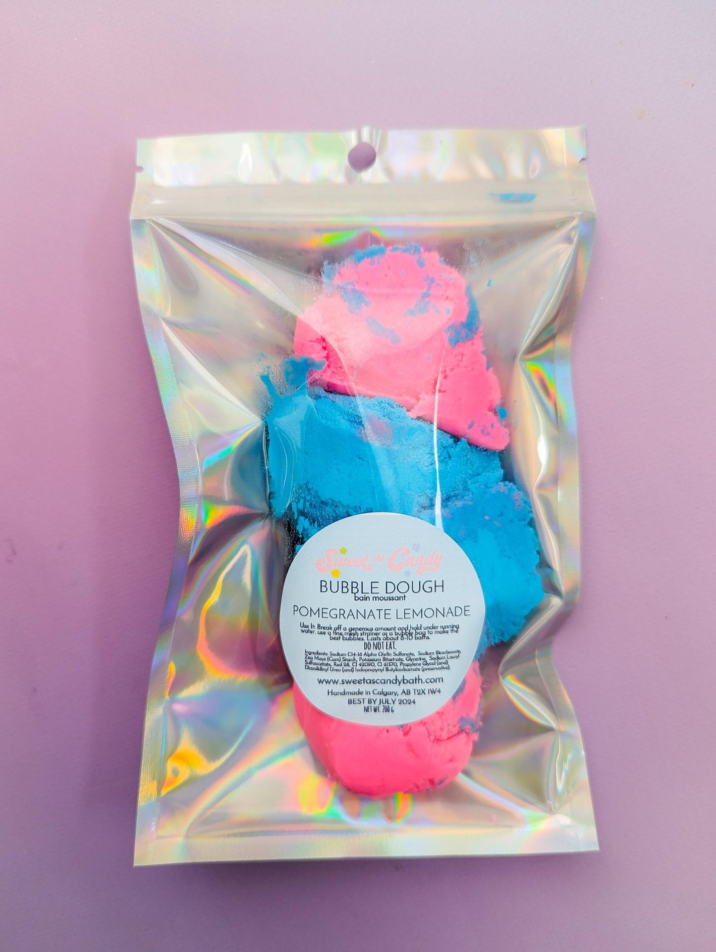 Bubbles for the bath creating a playful, frothy experience.