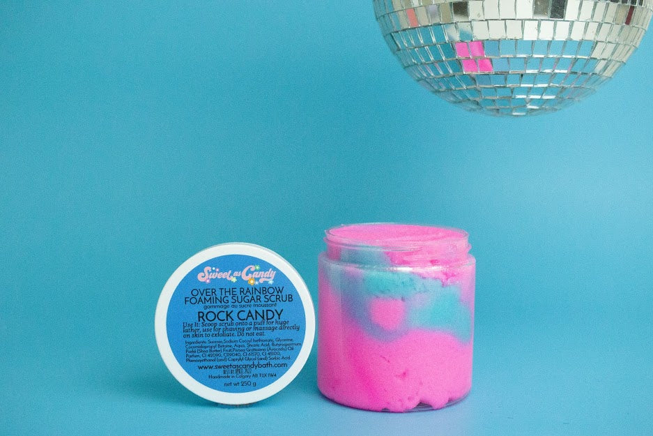 Rock Candy- Over the Rainbow Foaming Sugar Scrub