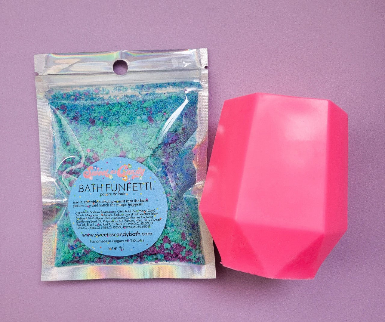 Funfetti, simply sprinkle some in the potion cup, add water and watch the magic happen!