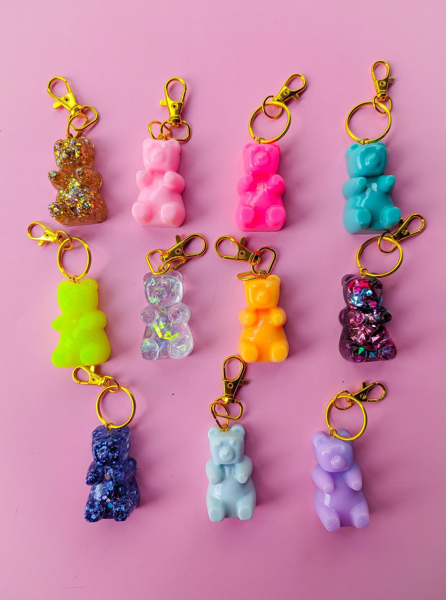 Gummy Bear Bag Tags/ Key Chains