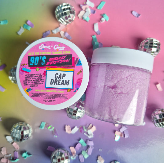 90's Remix Edition Foaming Sugar Scrubs
