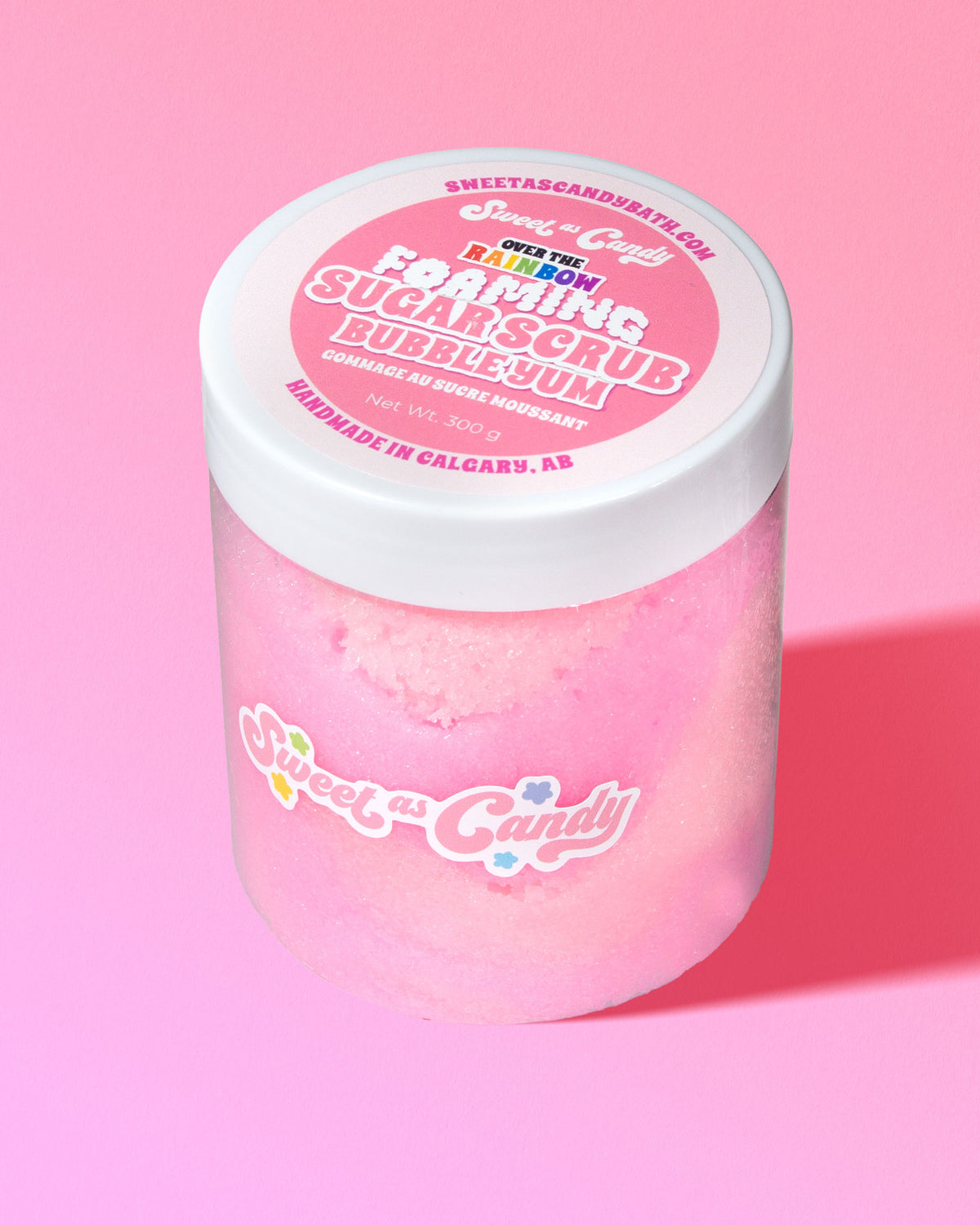 Over The Rainbow Foaming Sugar Scrub | Bubble Yum