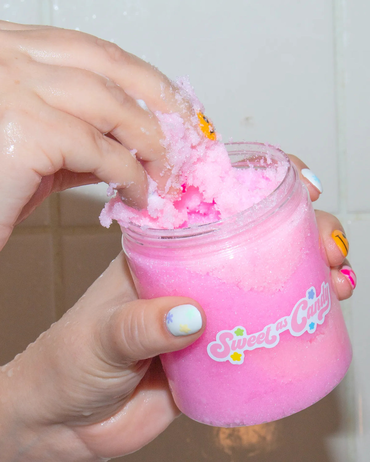 Over The Rainbow Foaming Sugar Scrub | Bubble Yum