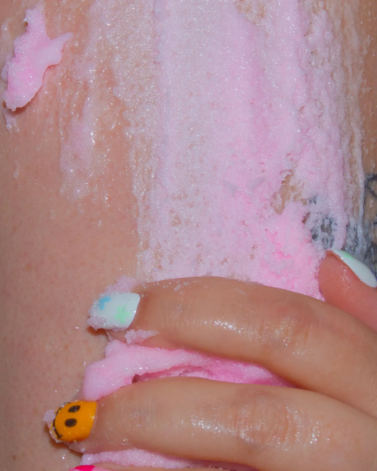 Over The Rainbow Foaming Sugar Scrub | Bubble Yum