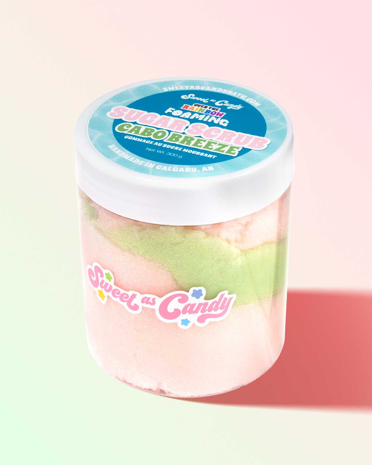 Over The Rainbow Foaming Sugar Scrub | Cabo Breeze