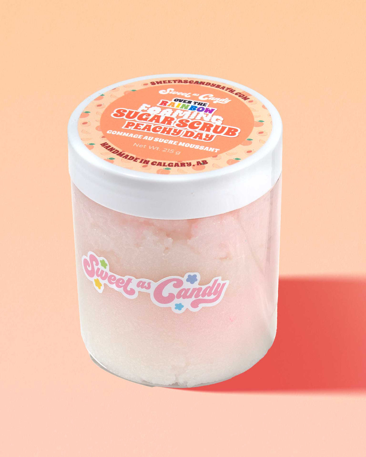 Over the Rainbow Sugar Scrub | Peachy Days