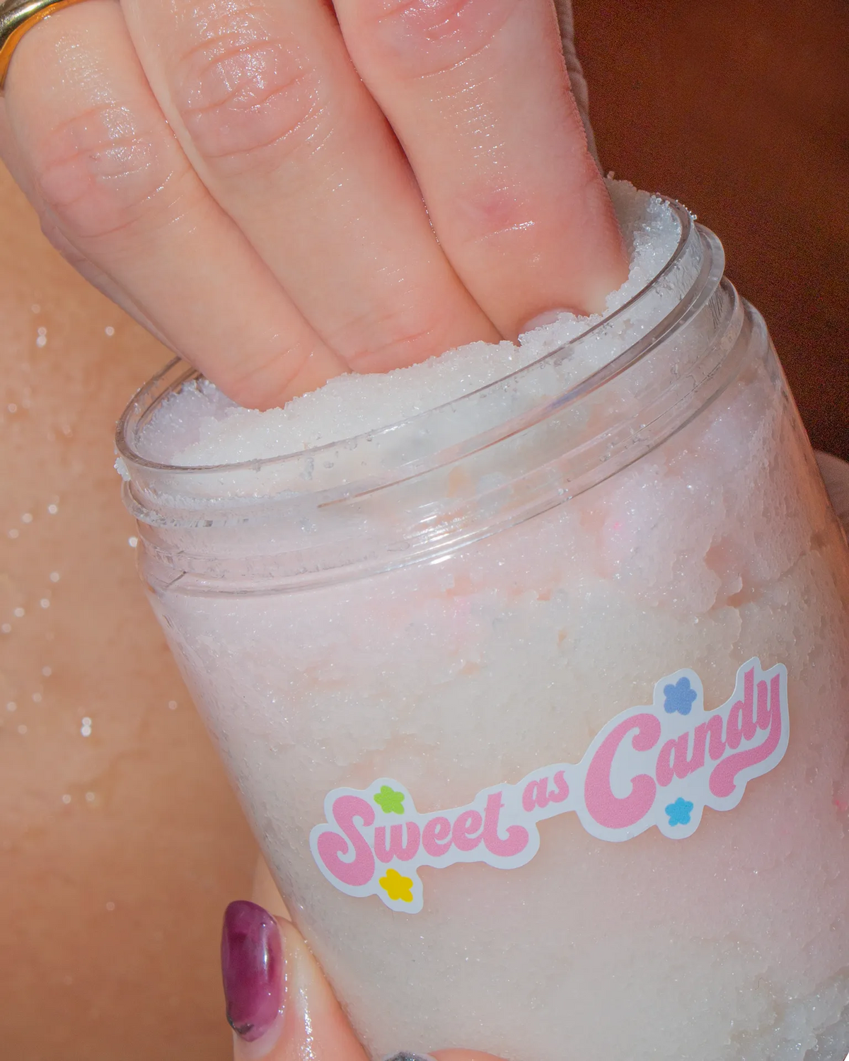 Over the Rainbow Sugar Scrub | Peachy Days