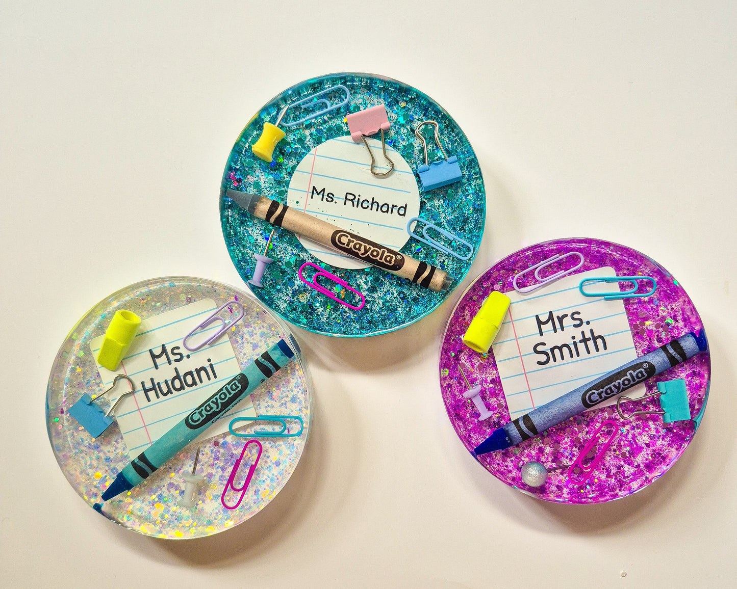 Custom Teacher's Coasters