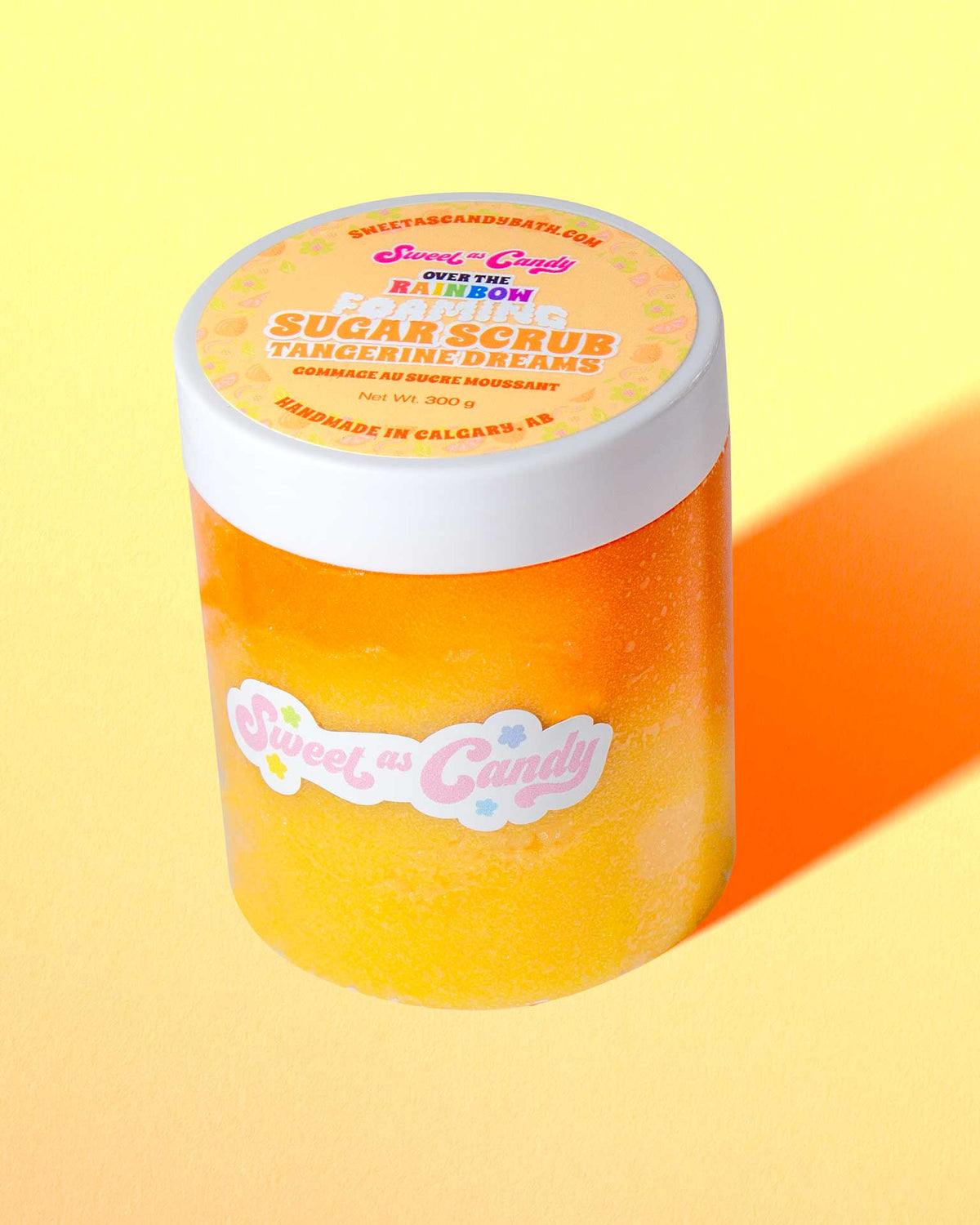 Over The Rainbow Foaming Sugar Scrub | Tangerine Dreams