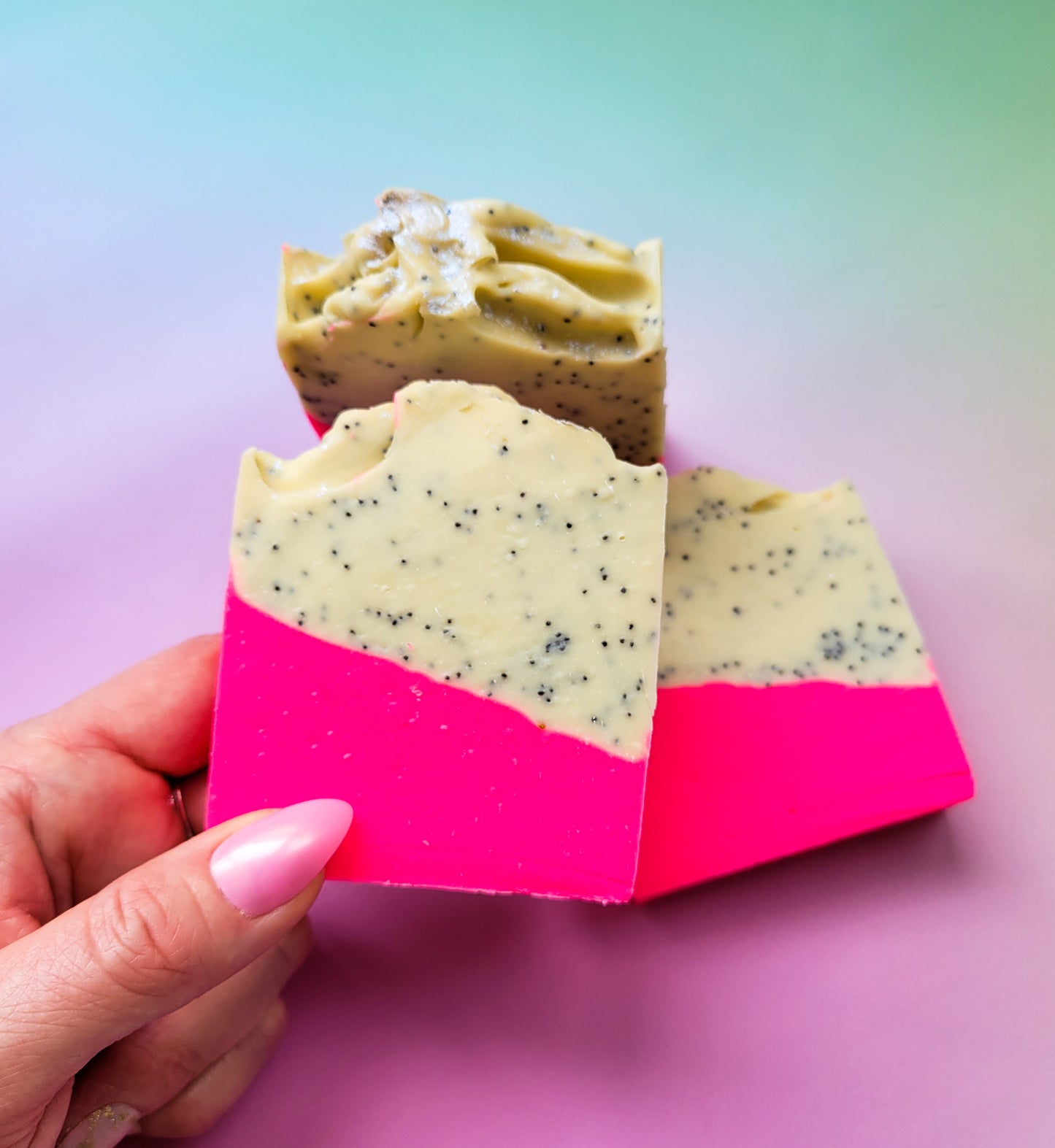 Black Raspberry Poppy Seed Soap